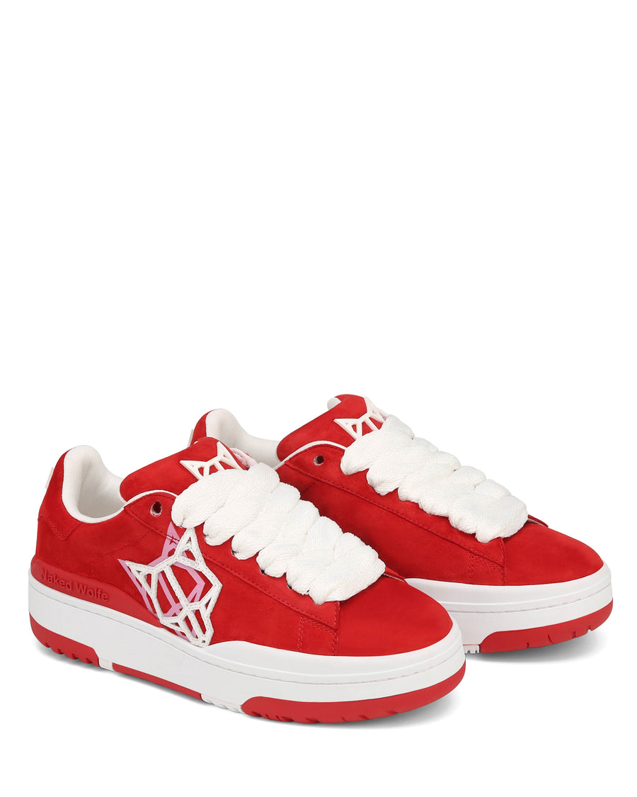Archive Kid Suede Red