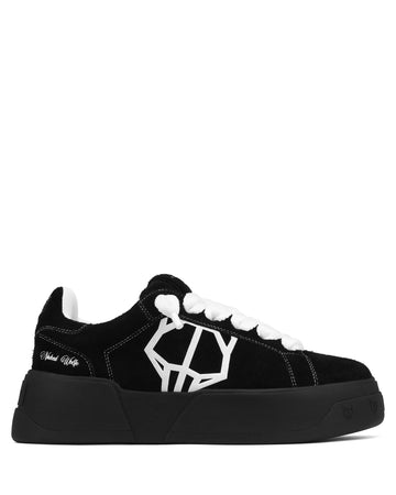 Kray Hairy Cow Suede Black